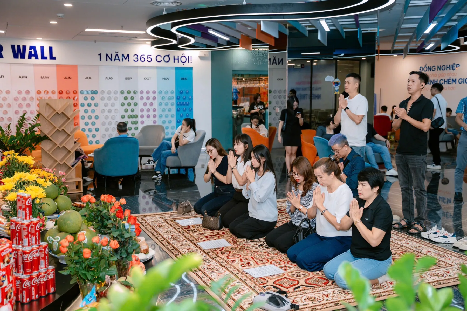 Hoạt động văn hóa nội bộ tại văn phòng Faraland